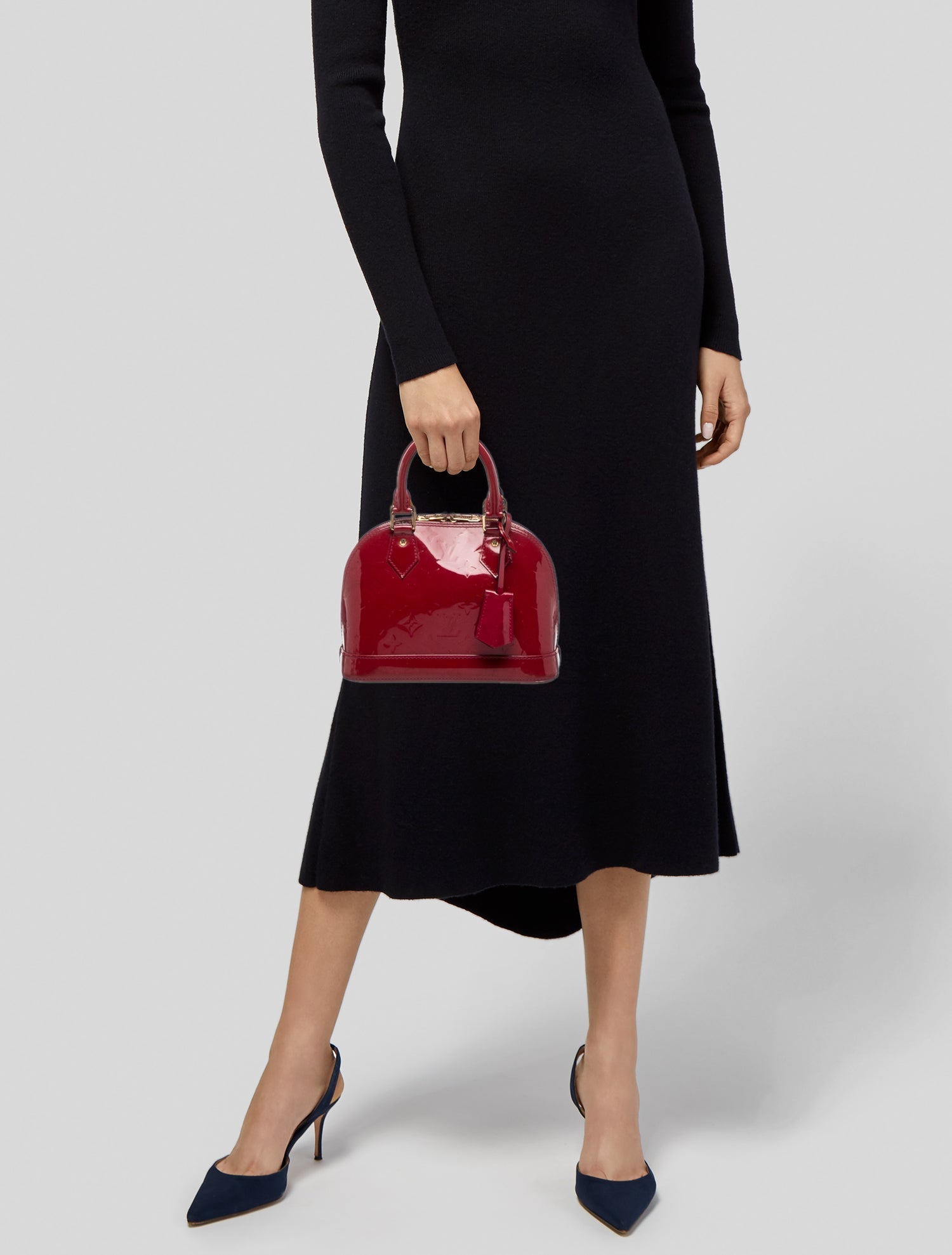 Louis Vuitton Monogram Vernis Top Handle Bag