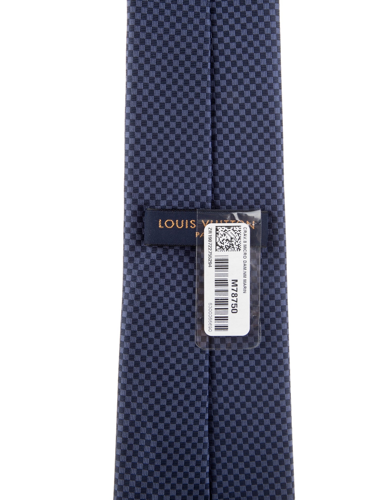 Louis Vuitton Blue Tie w/Tags