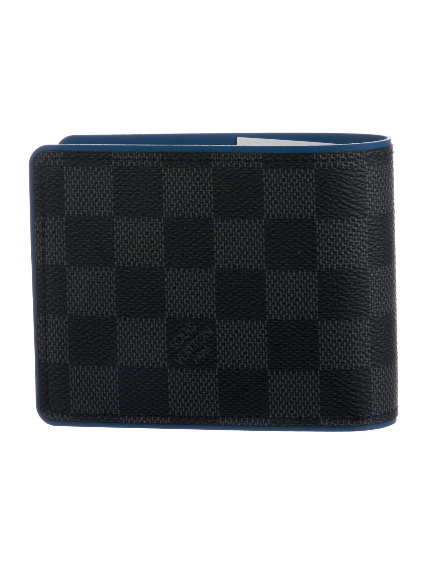 Louis Vuitton 2019 Damier Graphite Pattern Multiple Wallet