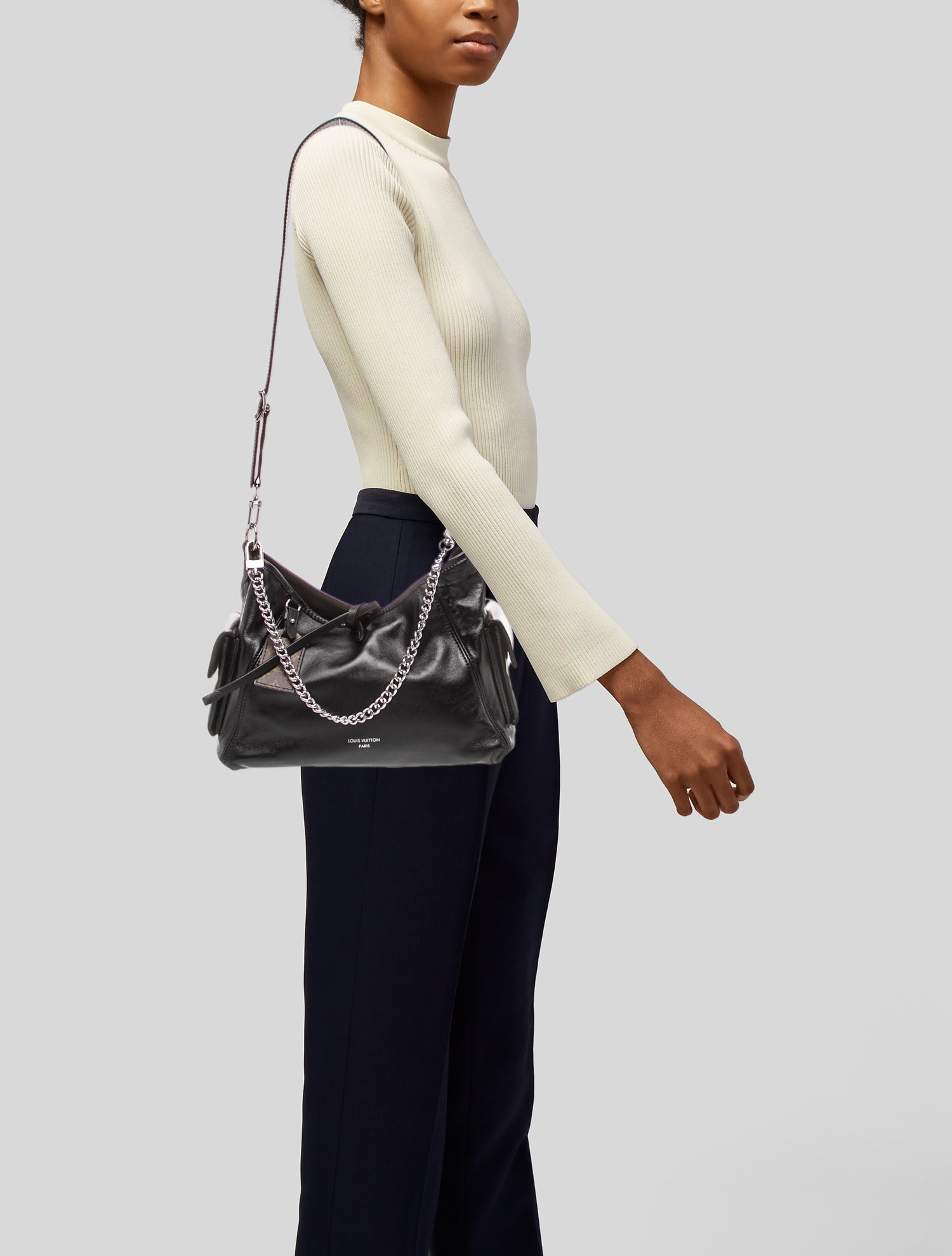 Louis Vuitton Taurillon Leather CarryAll Vibe PM