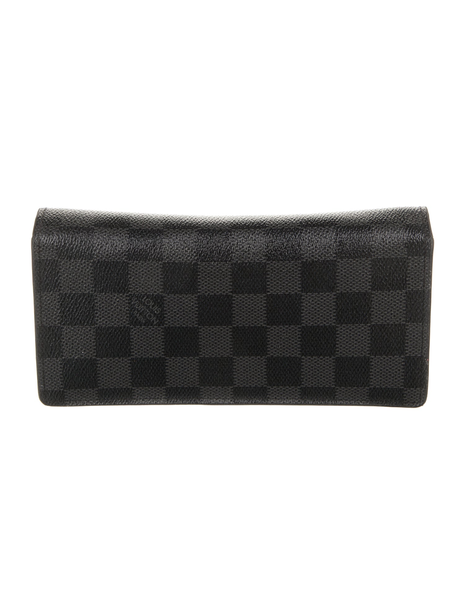 Louis Vuitton Damier Graphite Pattern Coated Canvas Brazza Wallet