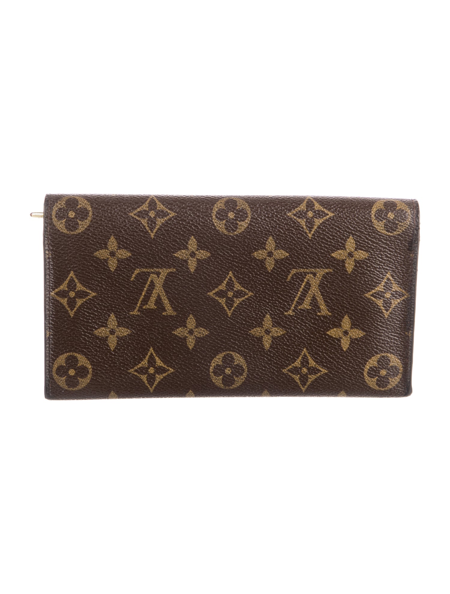 Louis Vuitton Monogram Pattern Coated Canvas Wallet