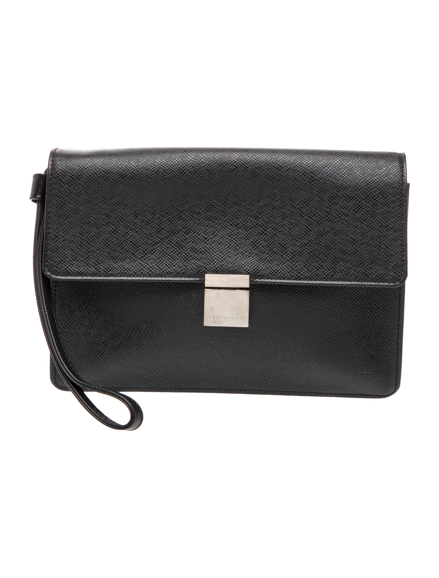 Louis Vuitton Taiga Leather Pochette Selenga Vintage