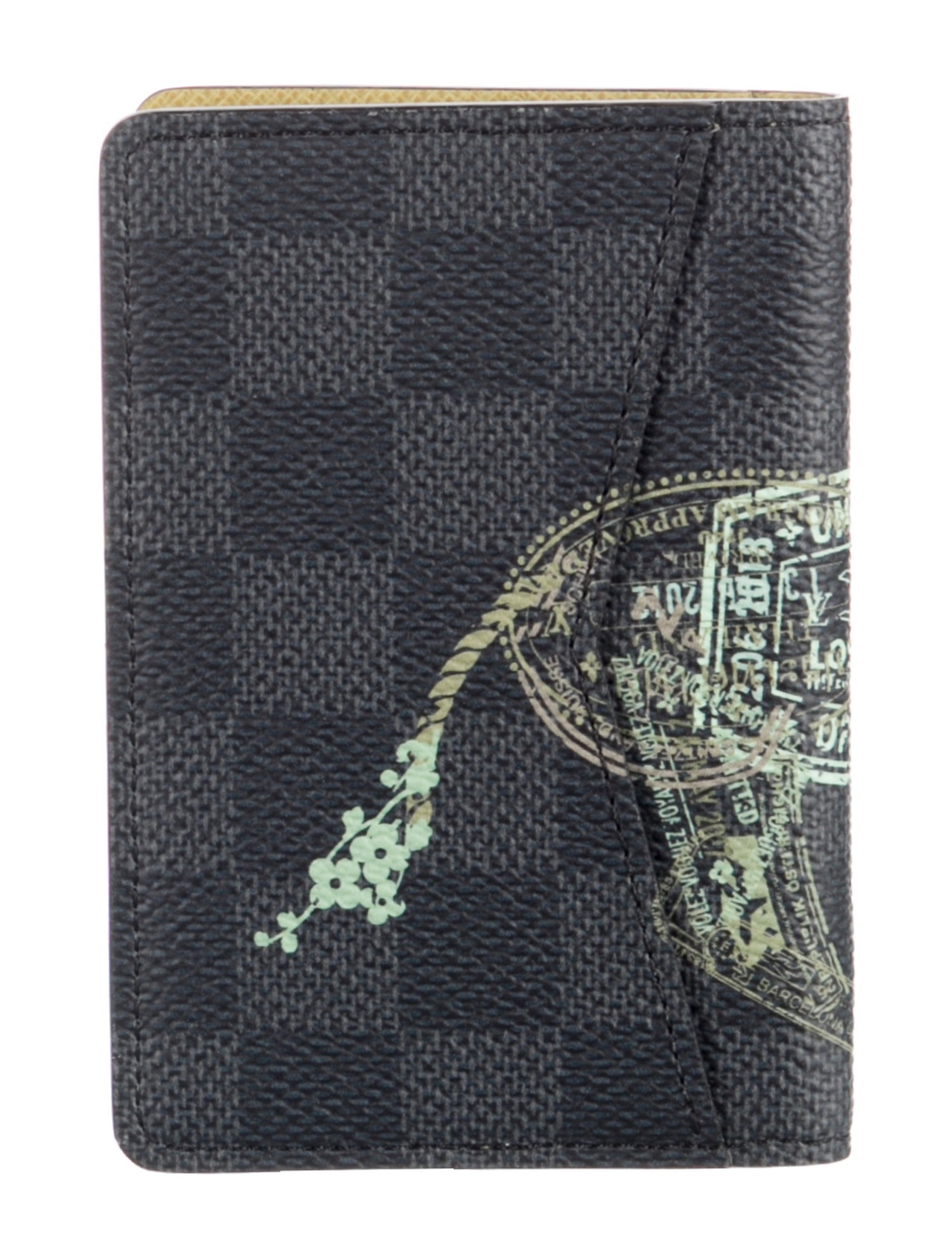 Louis Vuitton Damier Graphite Pattern Coated Canvas Pocket Organizer