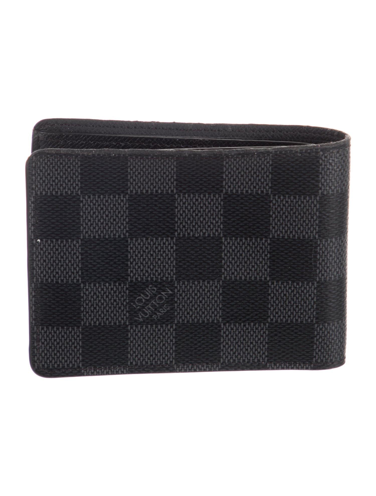 Louis Vuitton Damier Graphite Pattern Coated Canvas Slender NM