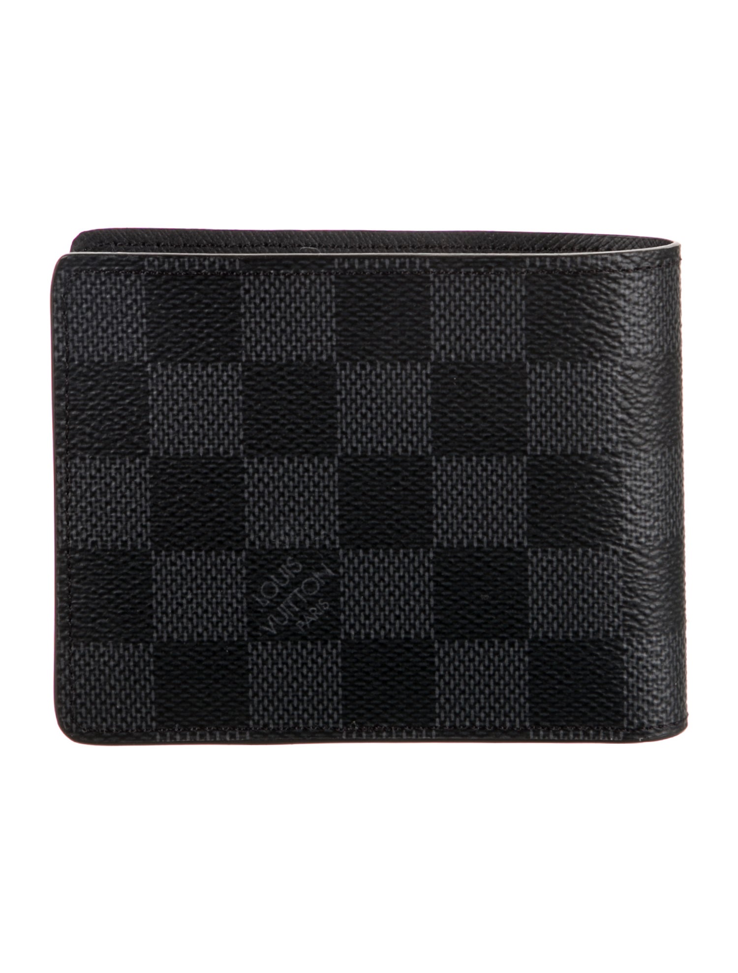 Louis Vuitton Damier Graphite Pattern Coated Canvas Slender NM