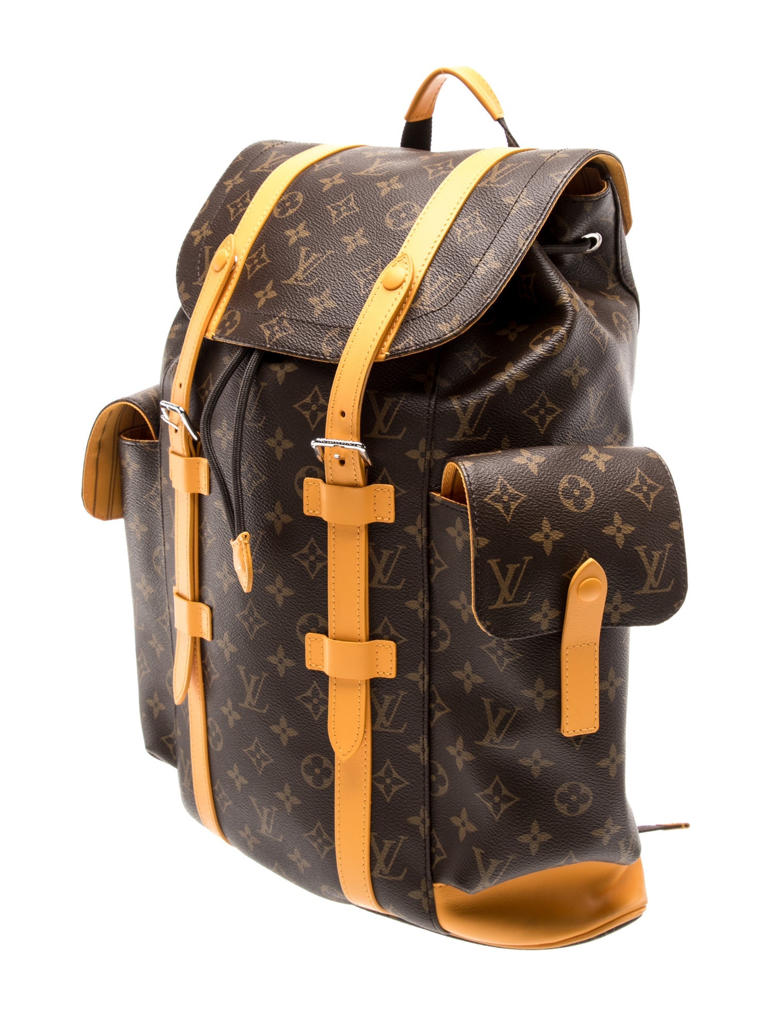 Louis Vuitton LV Monogram Macassar Christopher MM