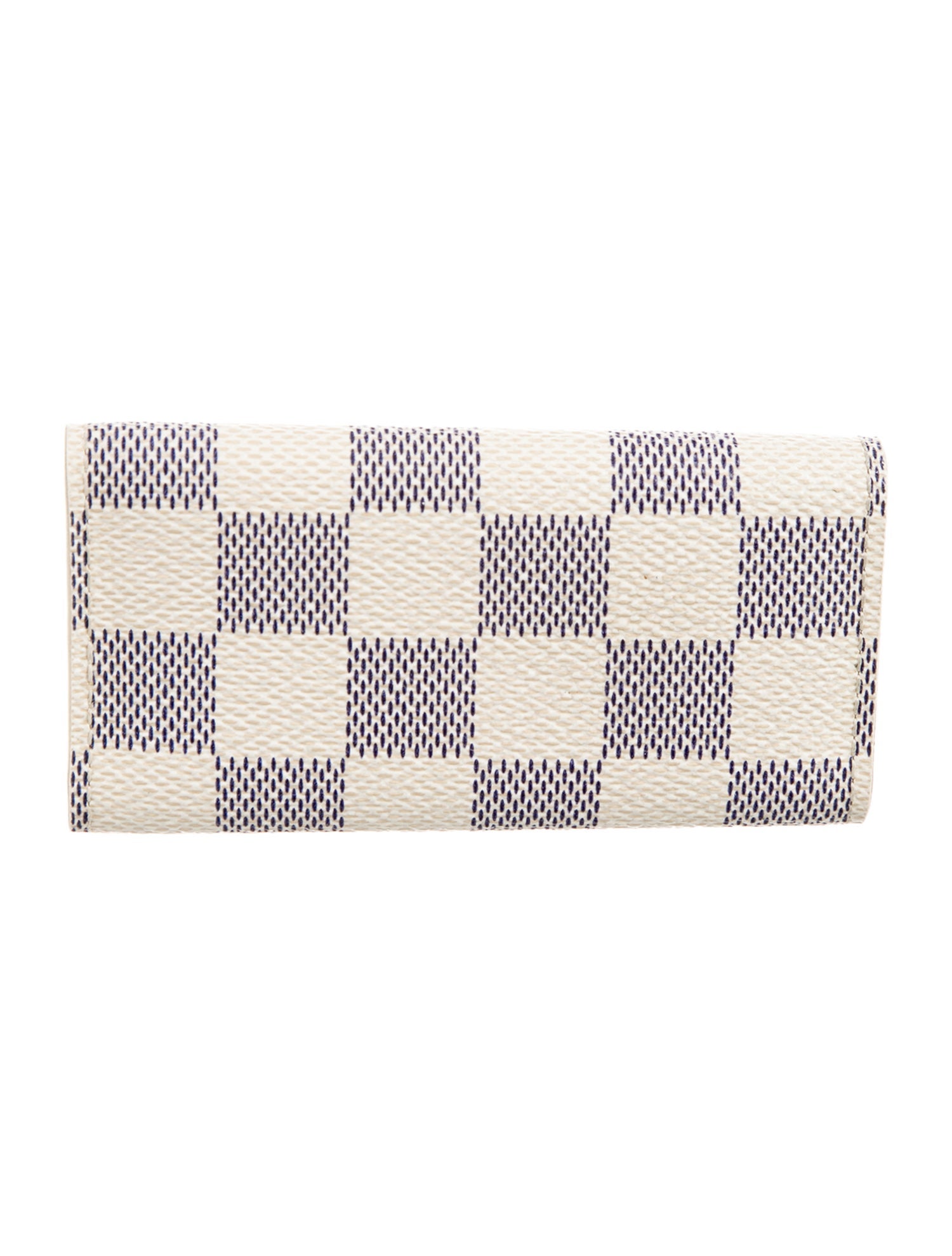Louis Vuitton Damier Azur Pattern Coated Canvas Wallet