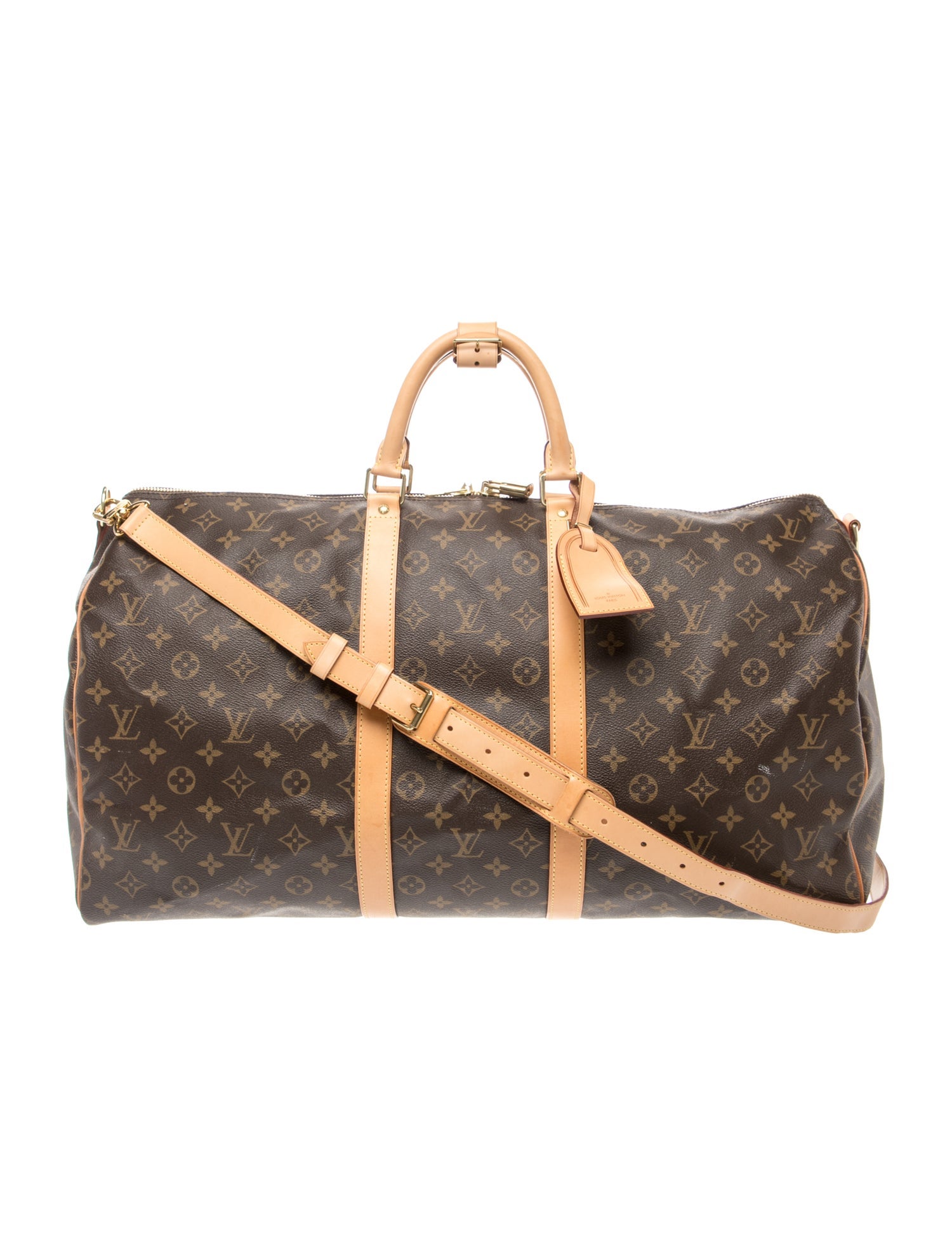 Louis Vuitton LV Monogram Keepall Bandouliere 55