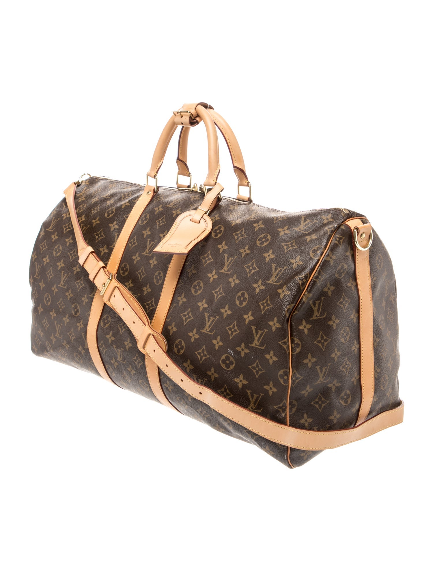 Louis Vuitton LV Monogram Keepall Bandouliere 55