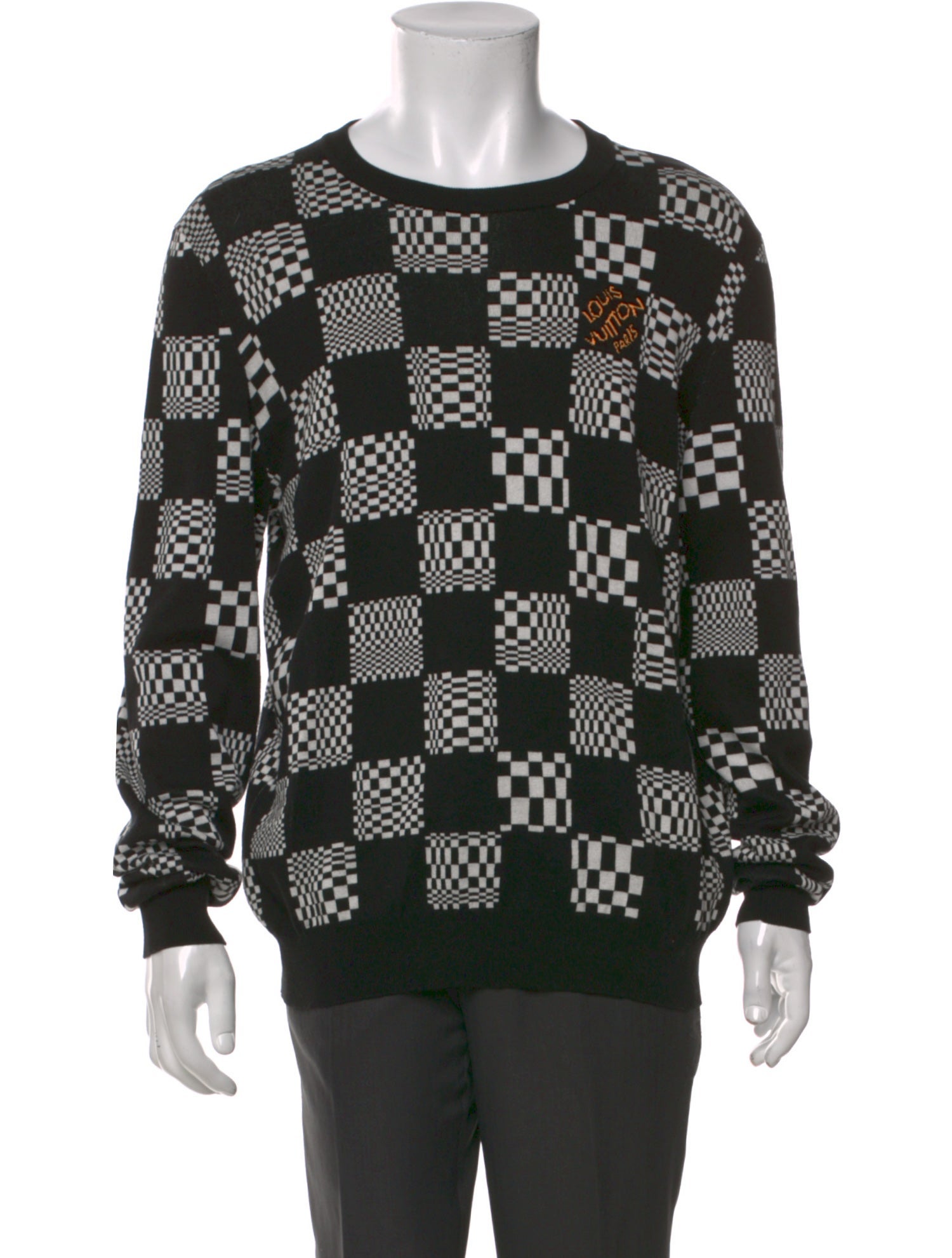Louis Vuitton LV Monogram Crew Neck Pullover