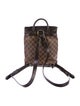 Louis Vuitton Damier Ebene Soho Backpack