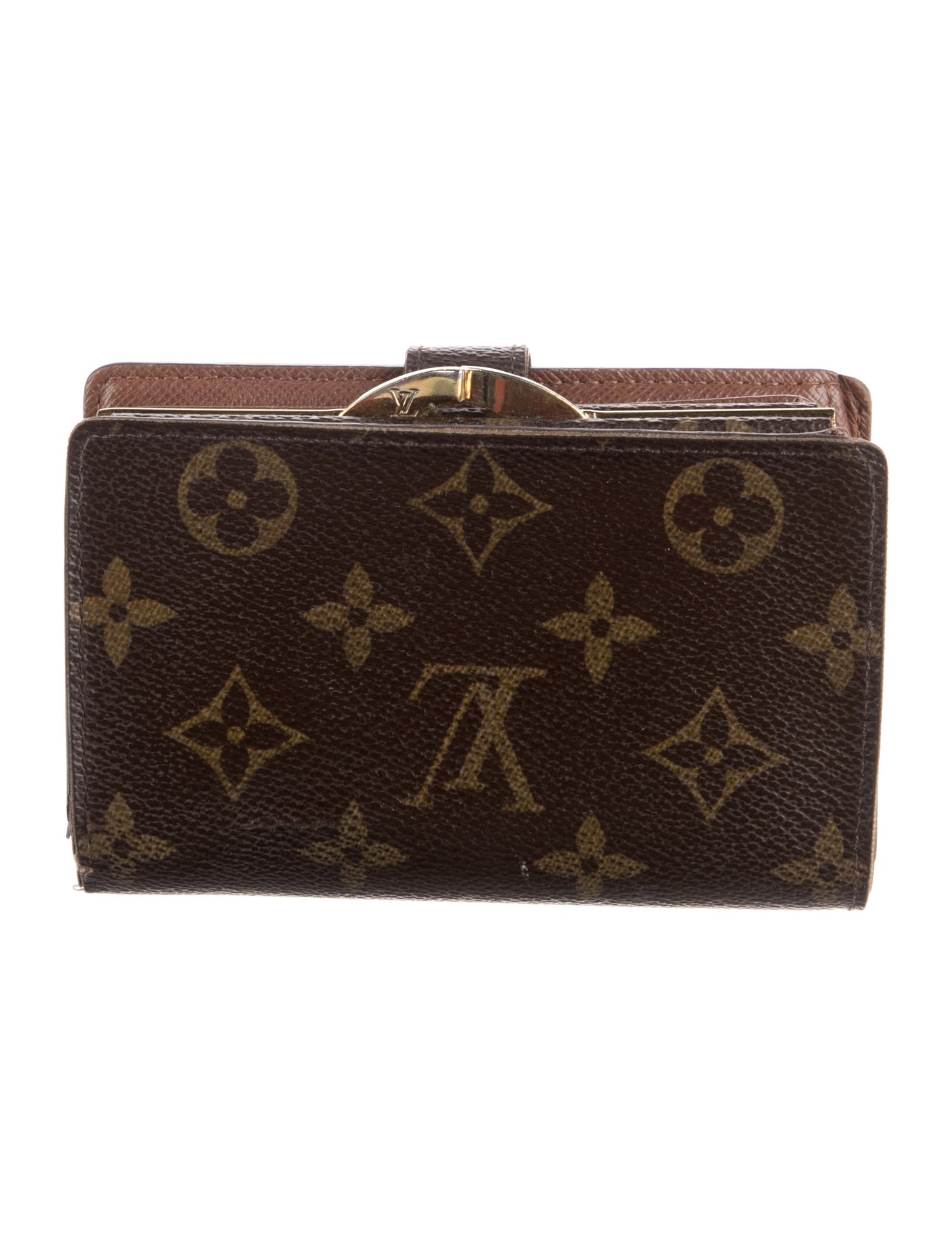 Louis Vuitton Vintage Monogram Pattern French Purse
