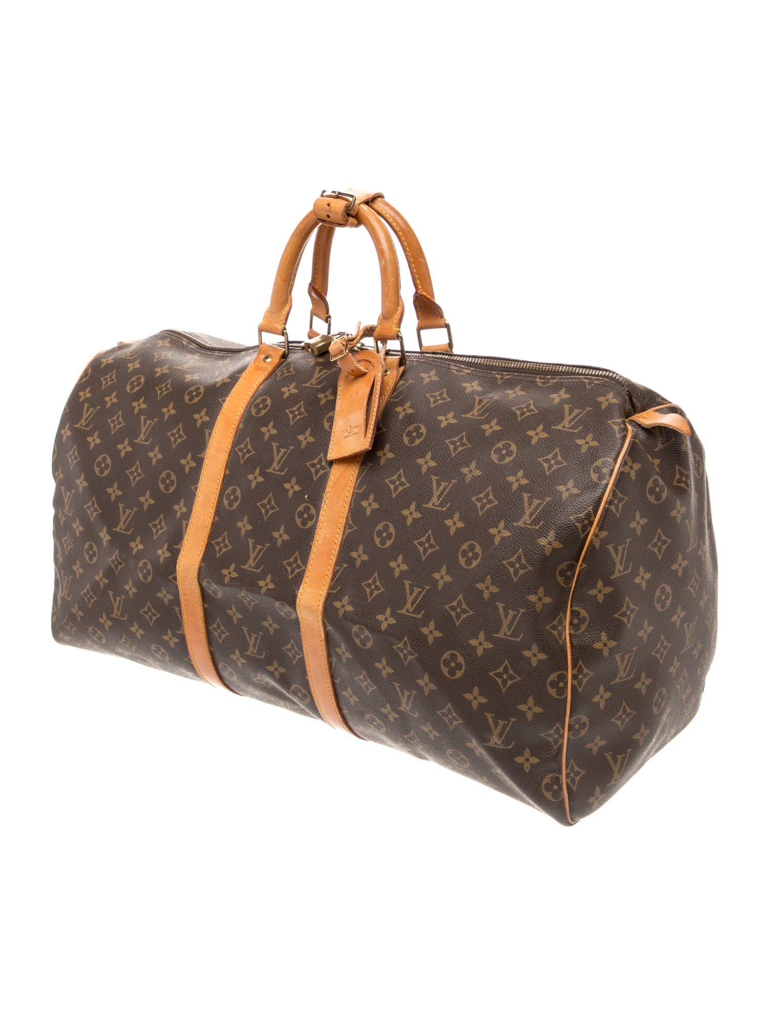 Louis Vuitton LV Monogram Keepall 55 Vintage