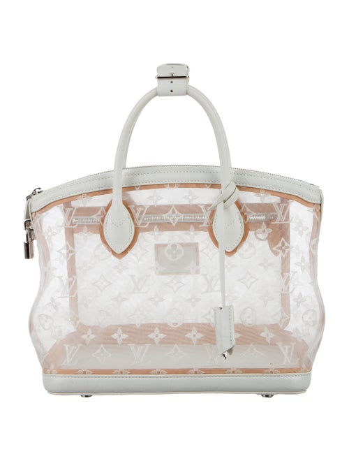 Louis Vuitton Monogram Transparence Lockit Bag