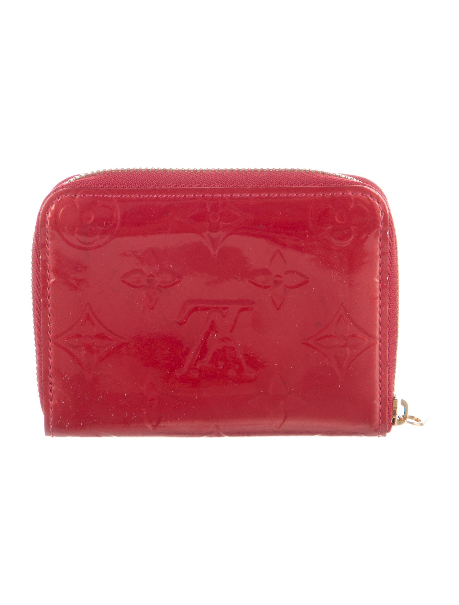 Louis Vuitton LV Monogram Vernis Patent Leather Zippy Coin Purse