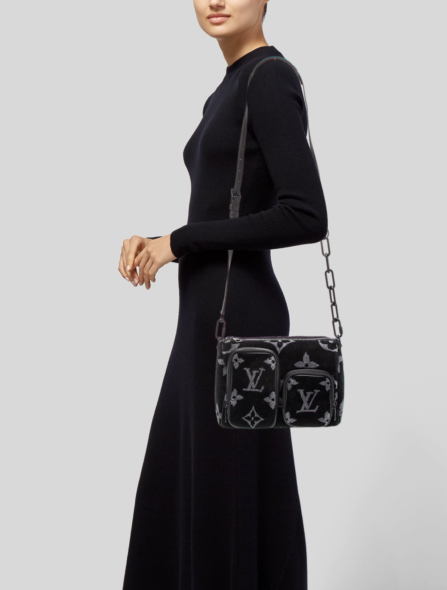 Louis Vuitton Monogram Eclipse Speedy 25