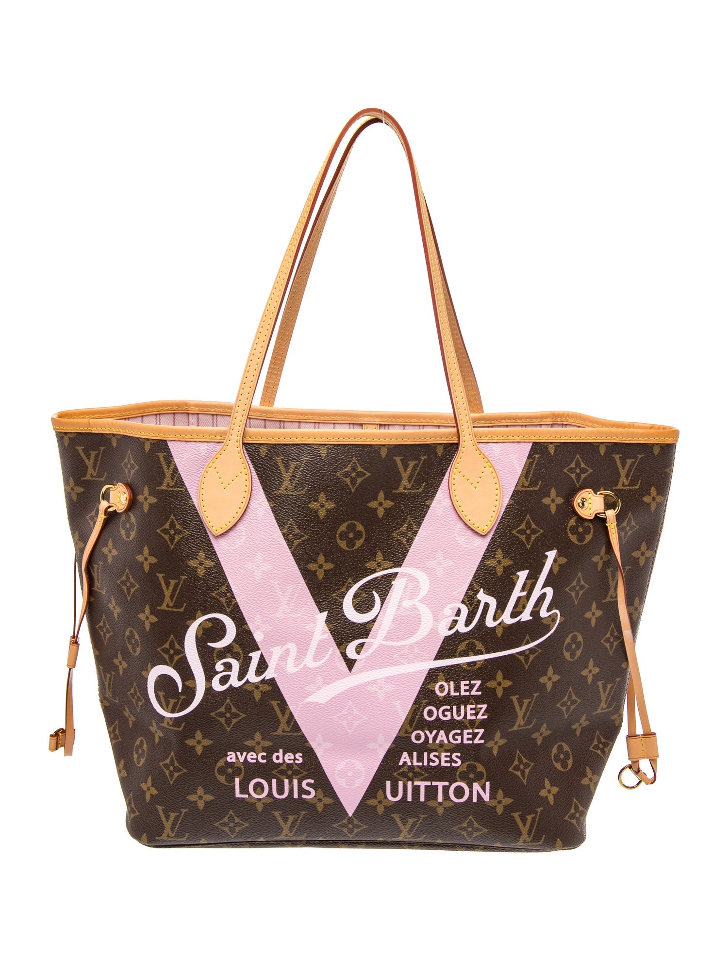 Louis Vuitton LV Monogram Neverfull w/Pouch MM