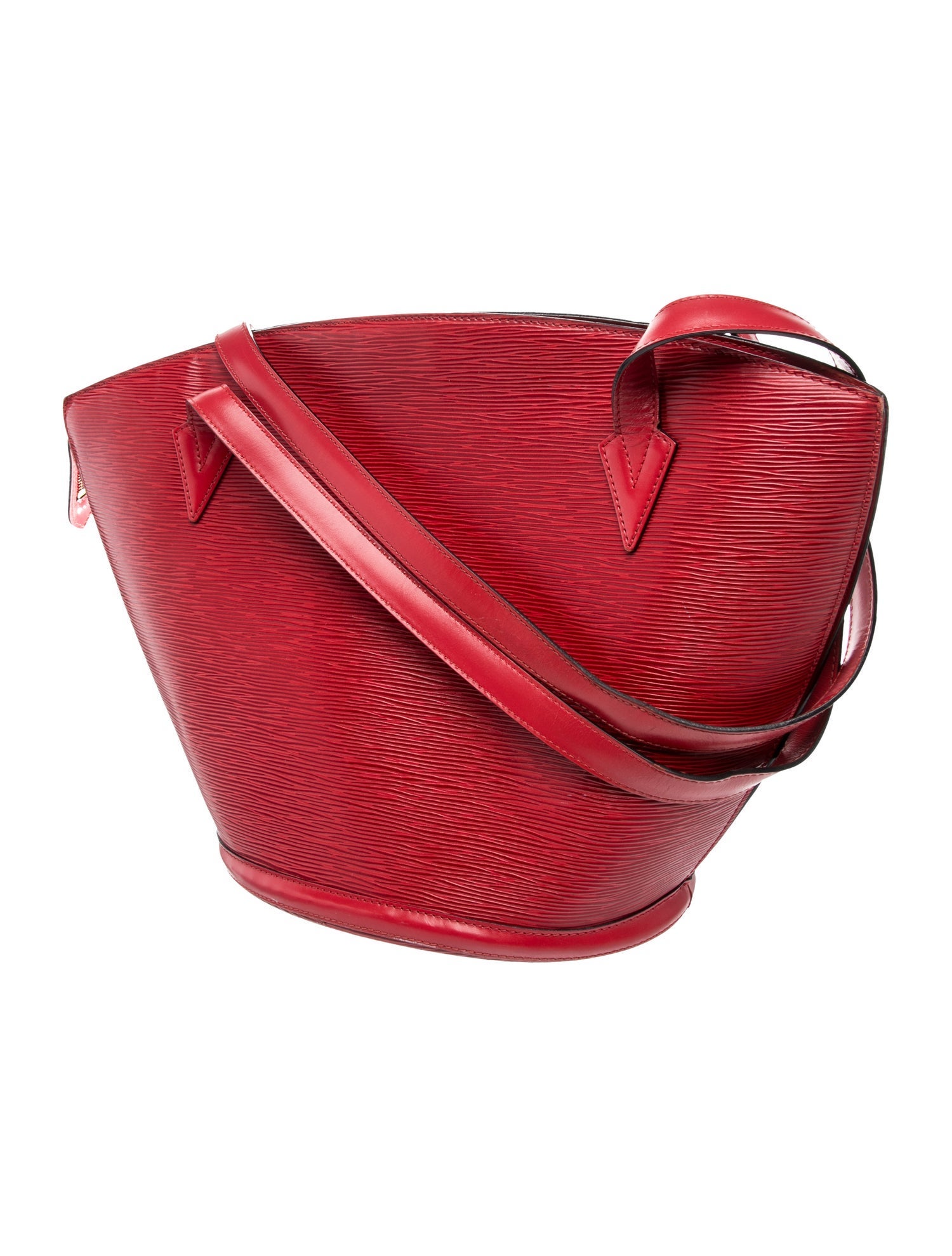 Louis Vuitton Epi Leather Saint Jacques PM - Red Shoulder Bags