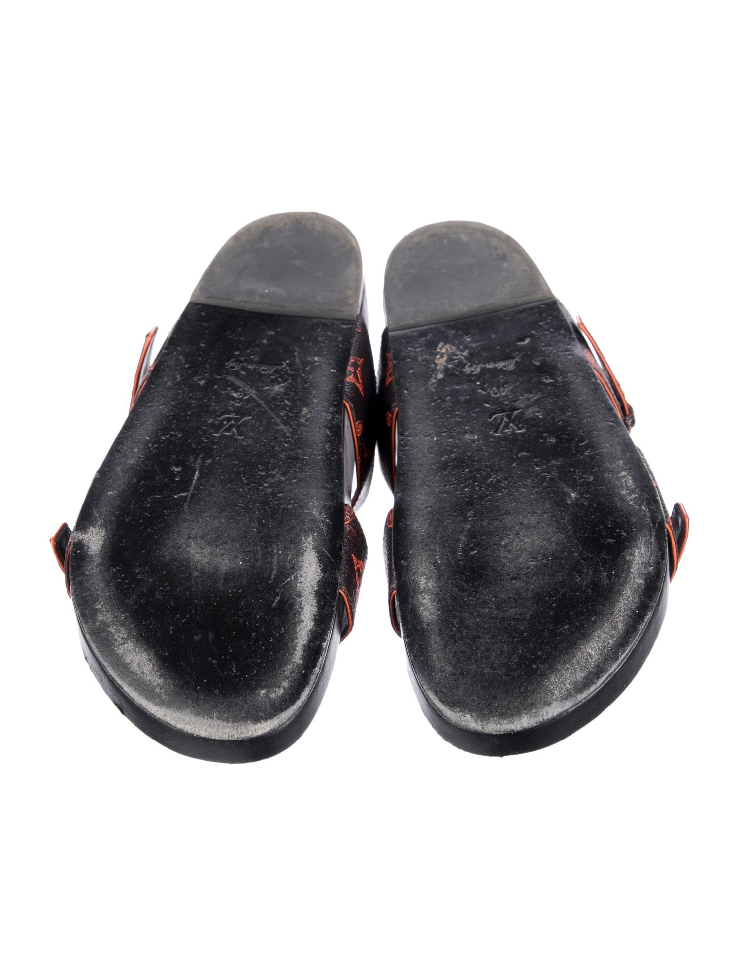 Louis Vuitton LV Monogram Slides - Black Sandals, Shoes