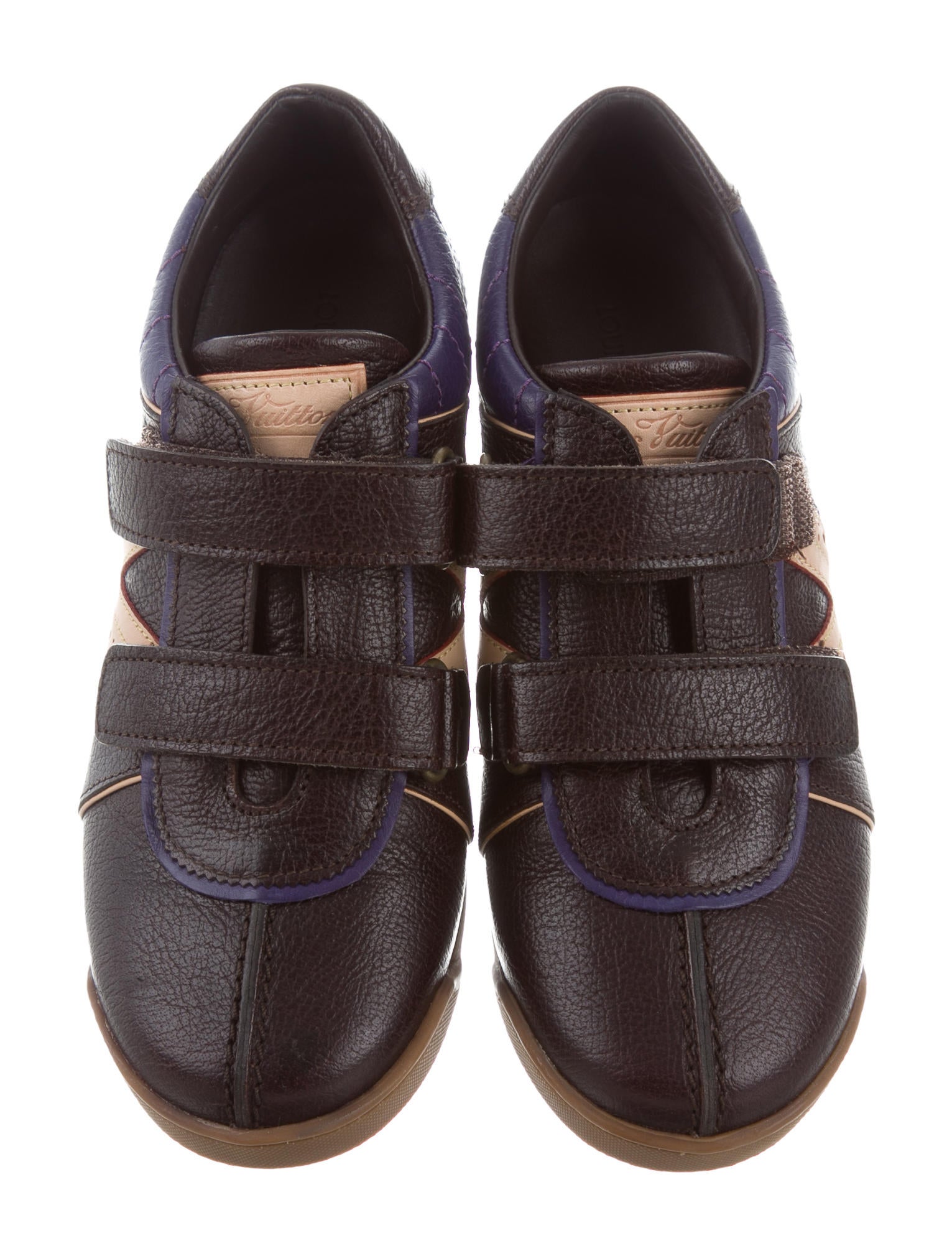 Louis Vuitton Boys' Leather RoundToe Sneakers Boys LOU131529 The