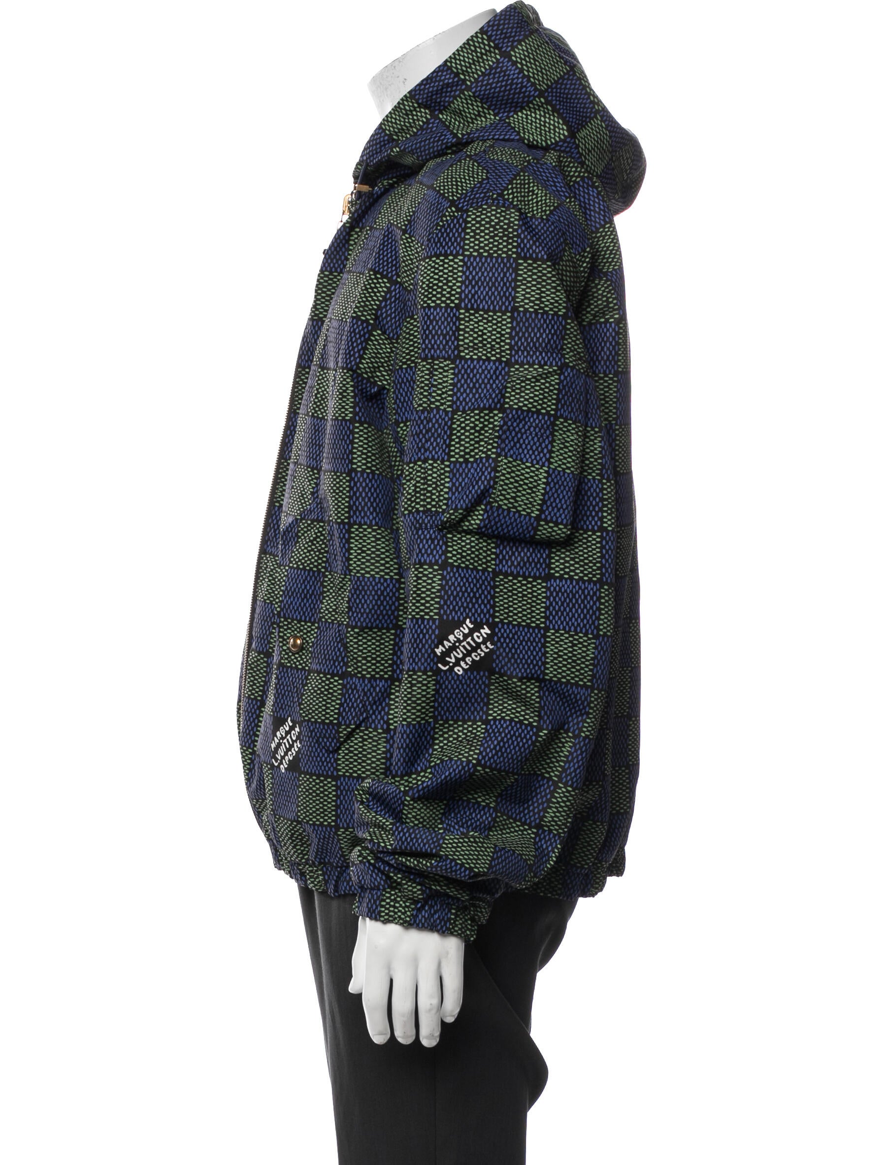 Mastermind Japan x Moncler Graphic Print Puffer Coat - Black