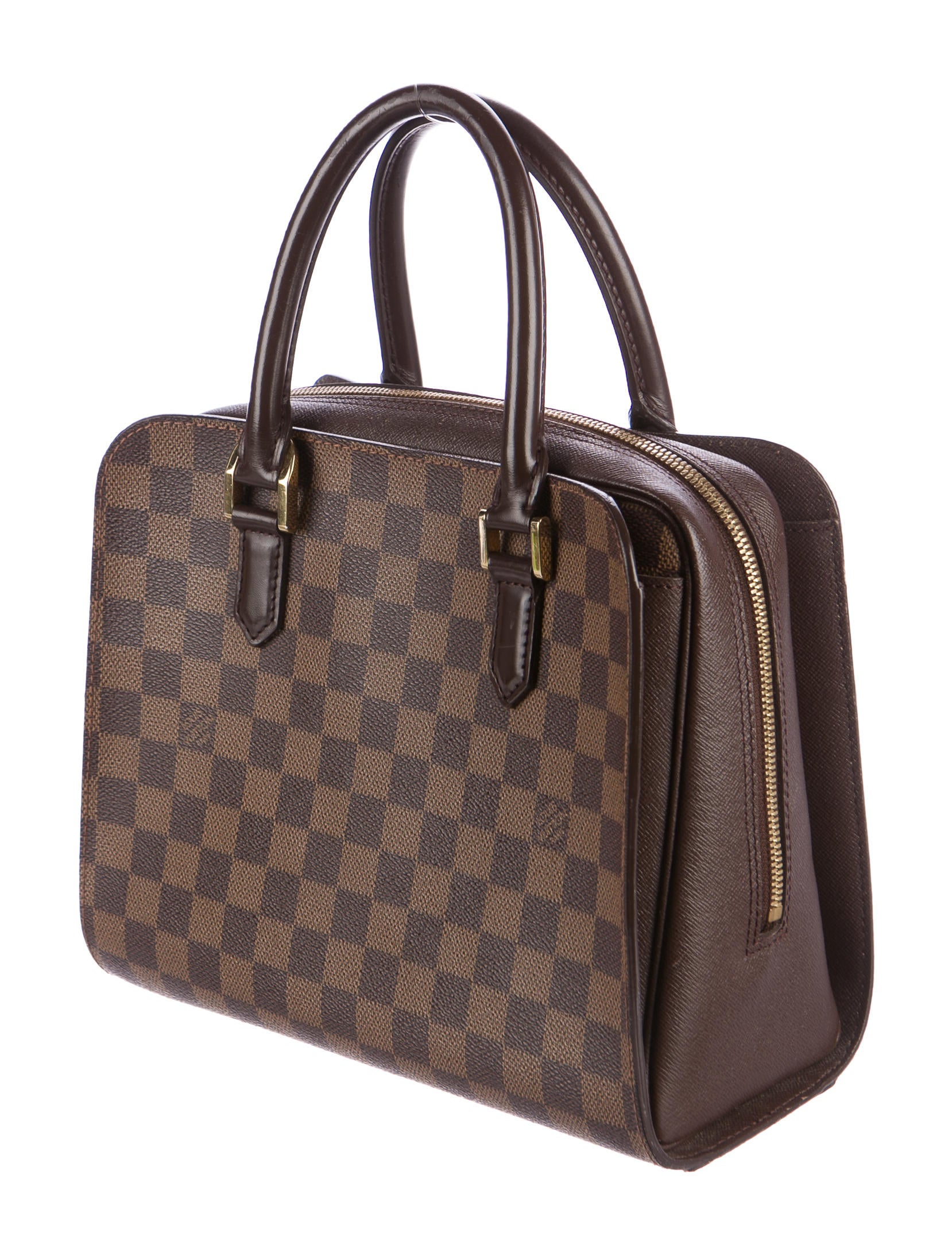 Louis Vuitton Damier Ebene Triana Bag Handbags LOU132180 The RealReal