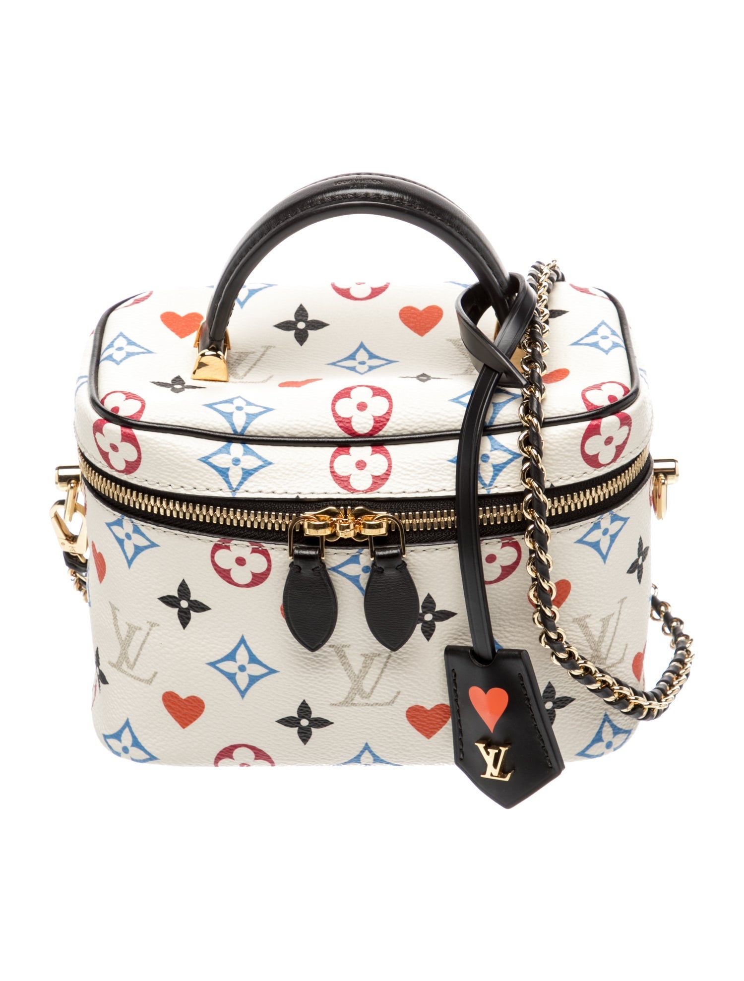 Louis Vuitton Game On Top Handle Bag PM - White Mini Bags