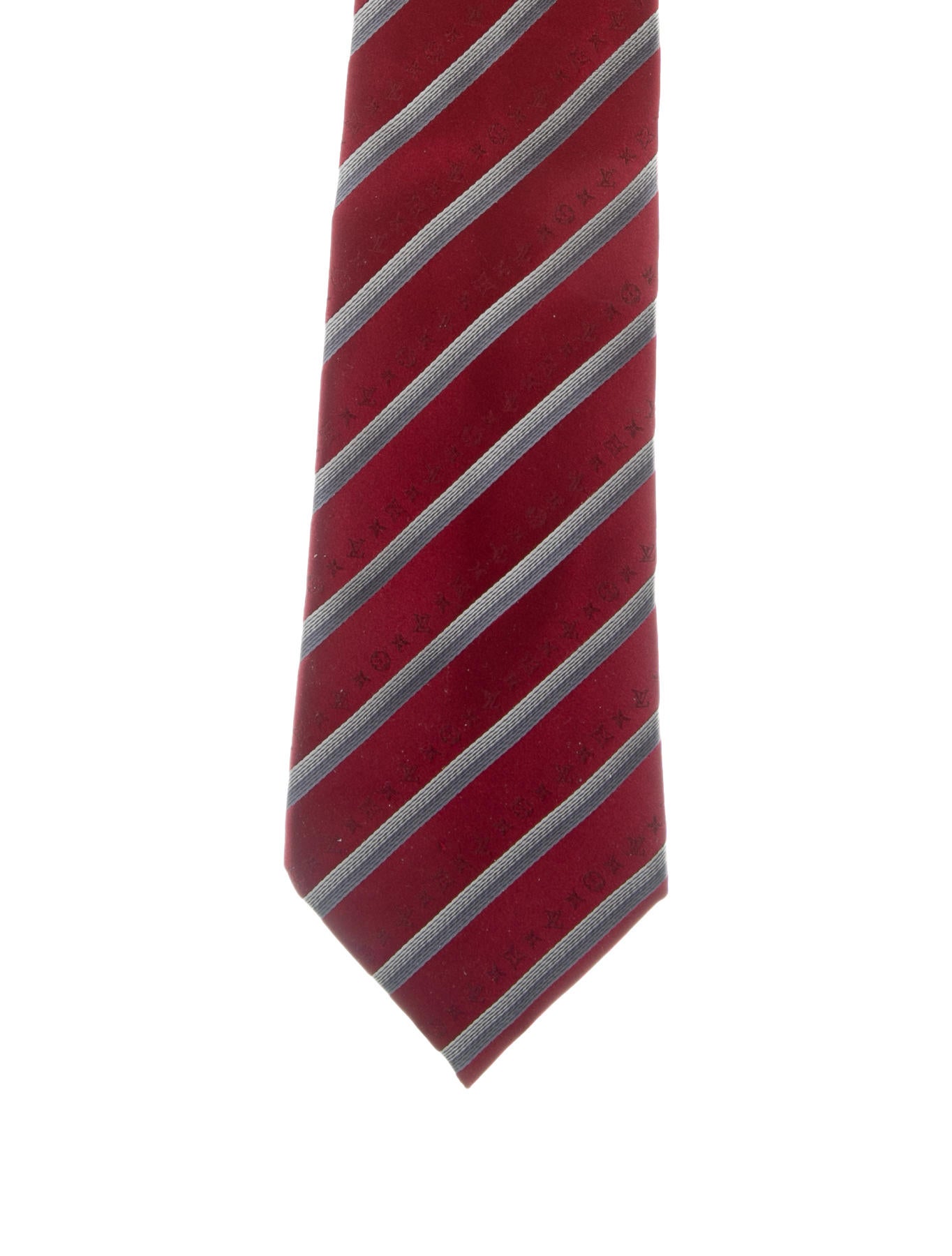 louis vuitton silk tie
