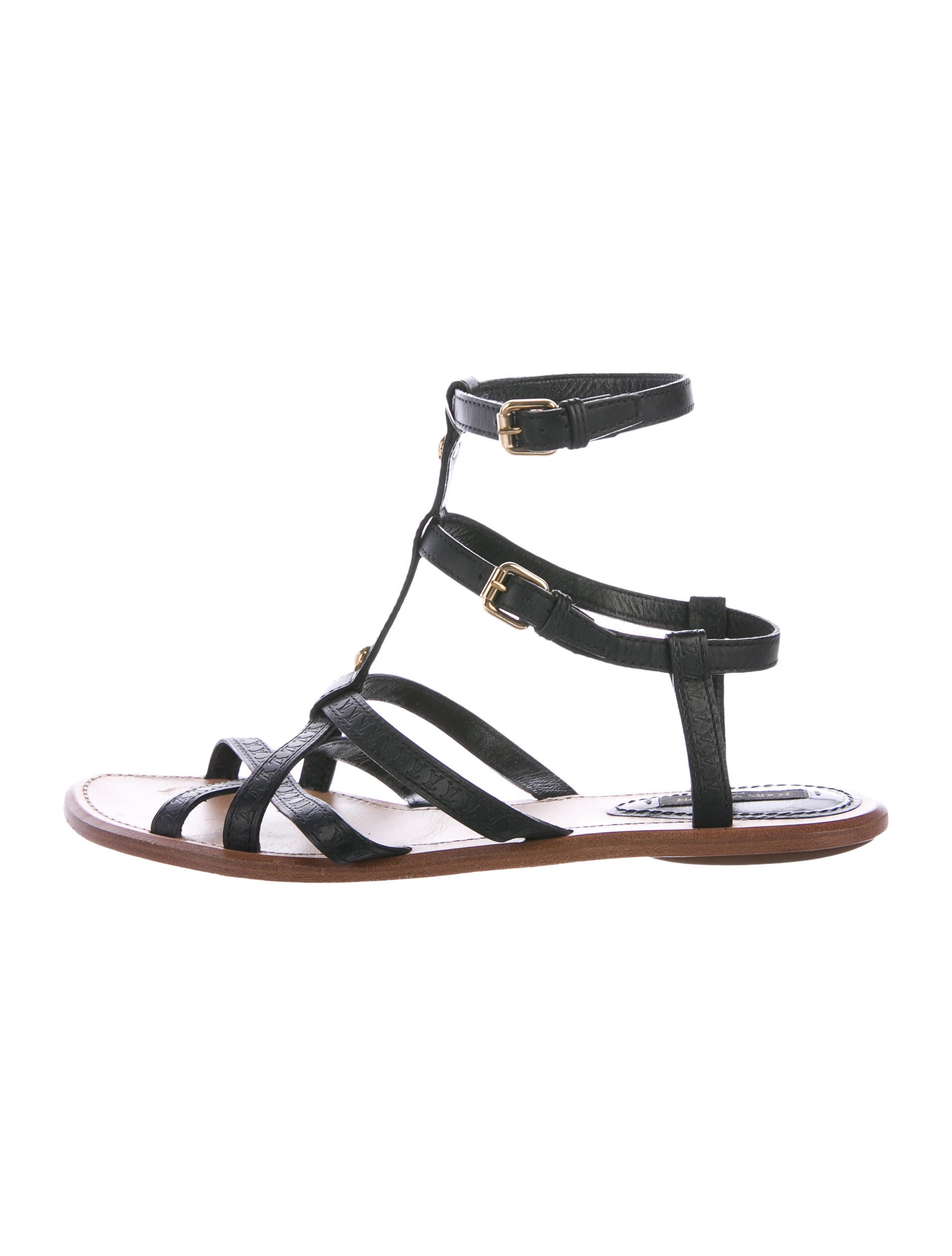 louis vuitton gladiator sandals