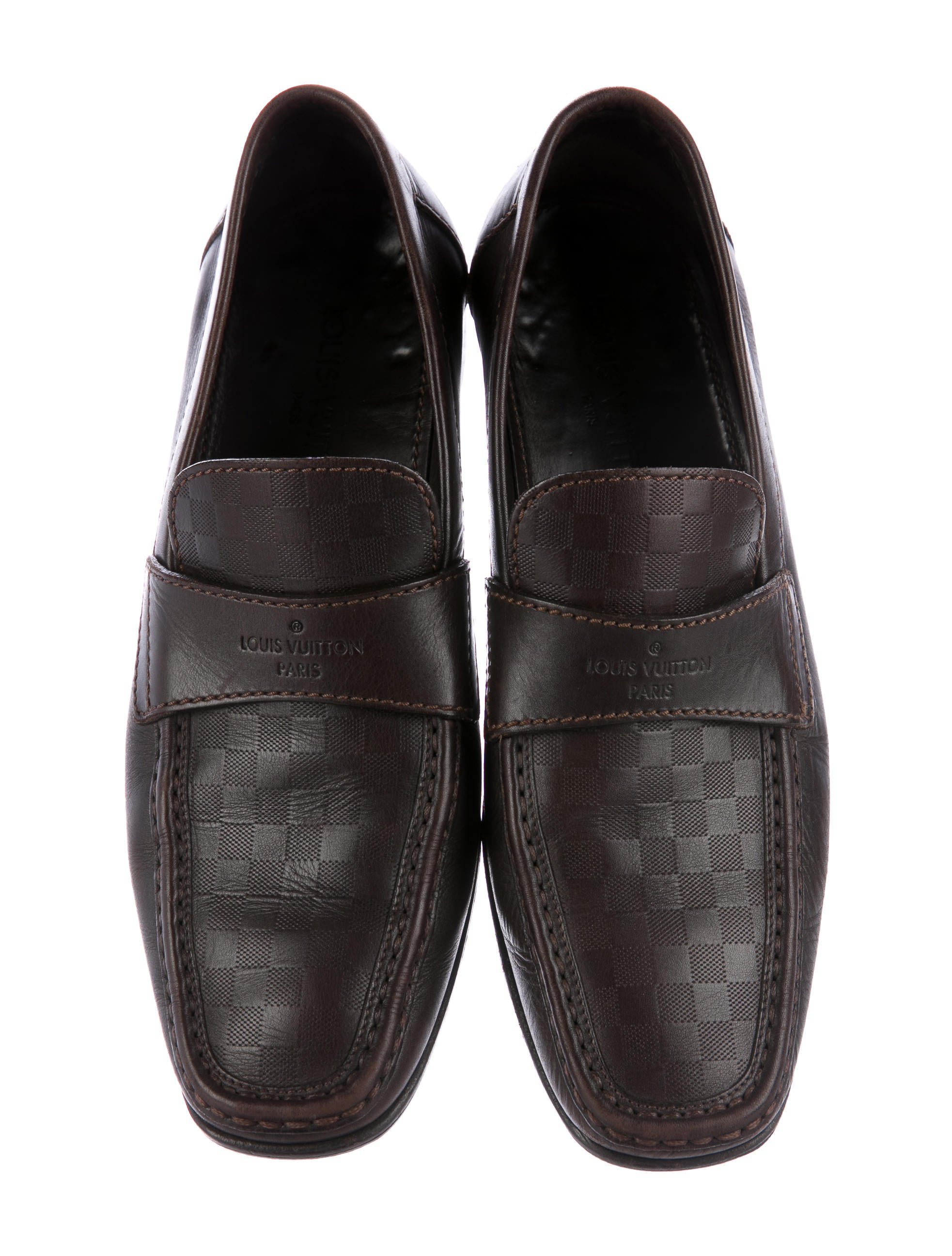 louis vuitton damier loafers louis vuitton damier leather loafers shoes lou134647 louis vuitton damier loafers louis vuitton damier leather loafers shoes lou134647