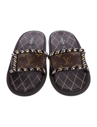 Louis Vuitton Monogram Slide Sandals