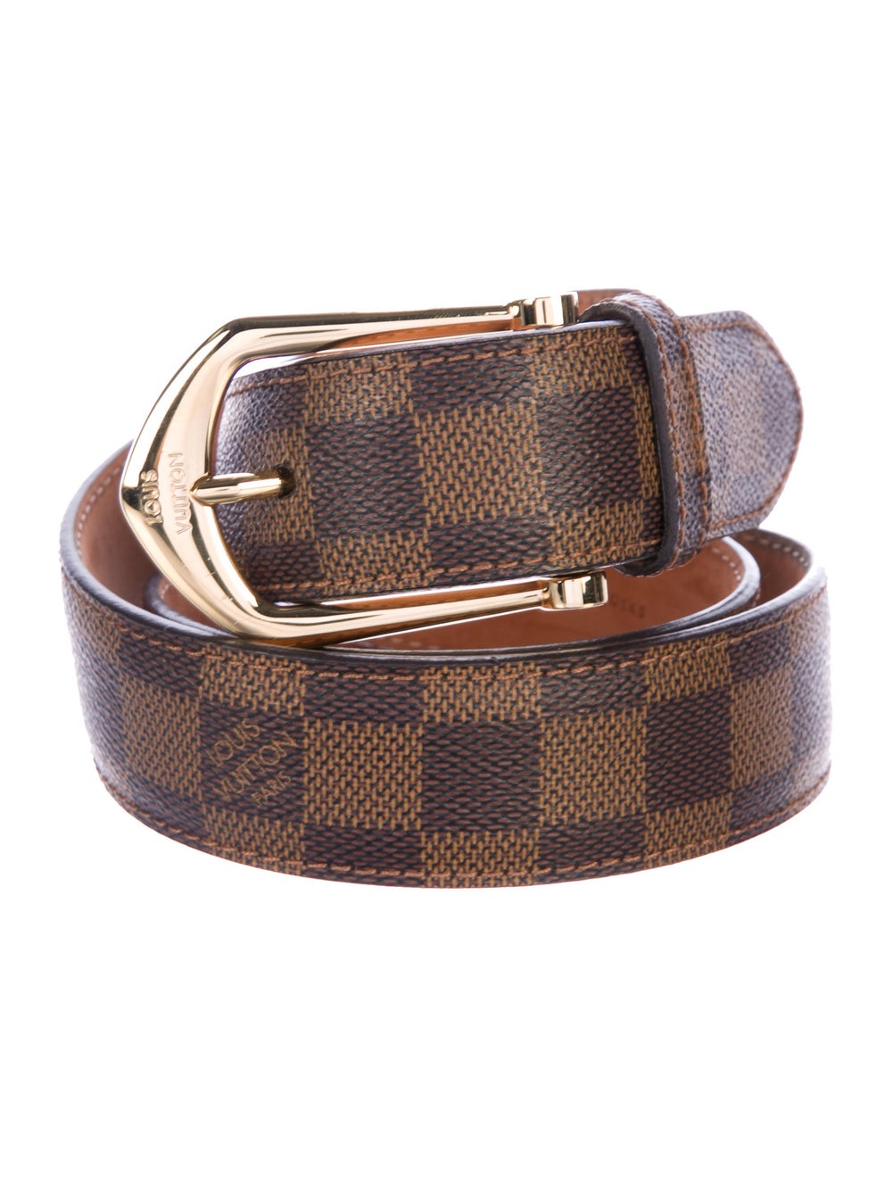 louis vuitton damier belt mens