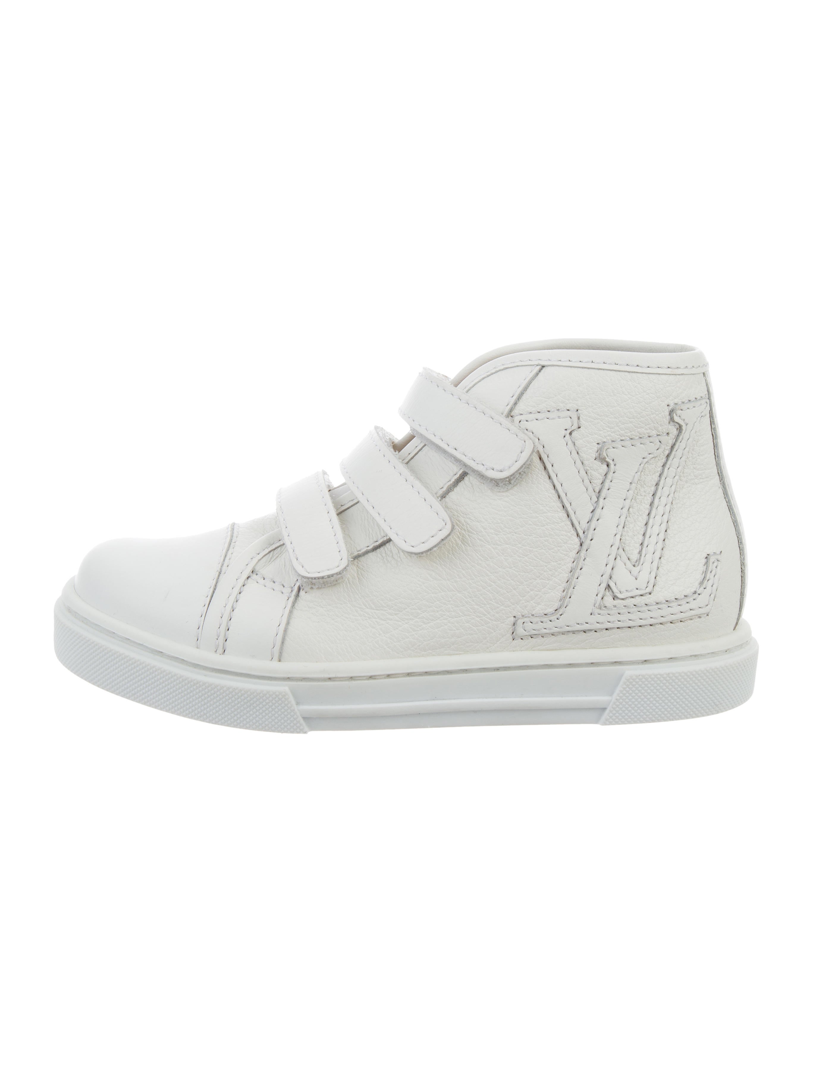 Louis Vuitton Boys' Monogram HighTop Sneakers Boys LOU146964 The