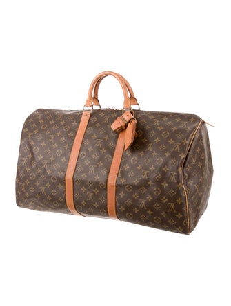 Louis Vuitton Monogram Keepall 55