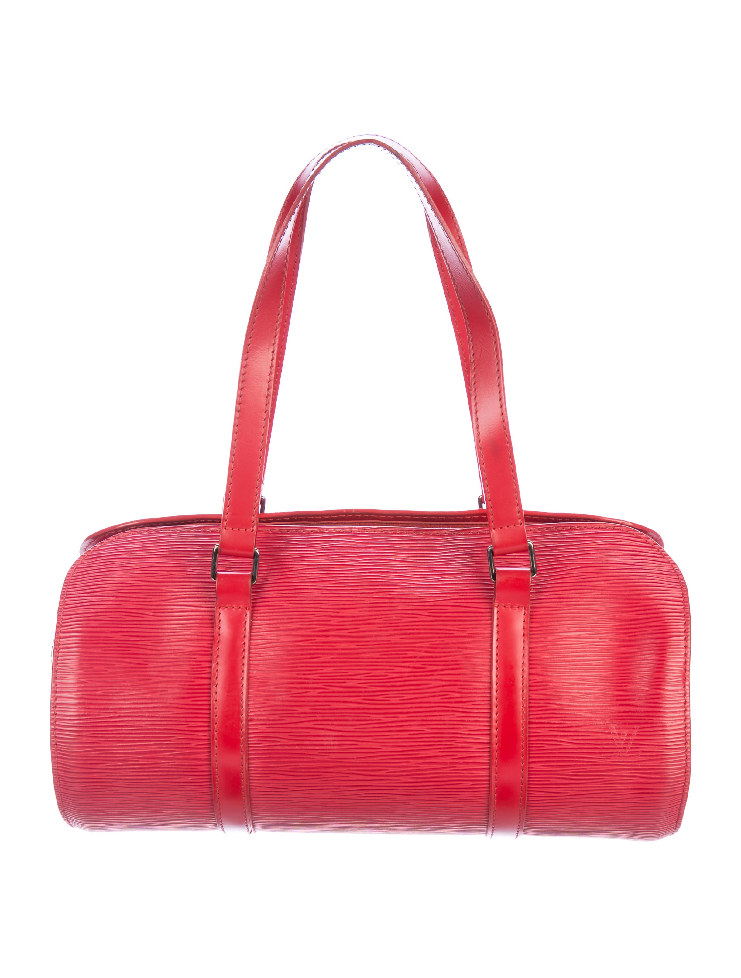 Louis Vuitton Epi Soufflot Bag w/ Pouch Handbags LOU153220 The