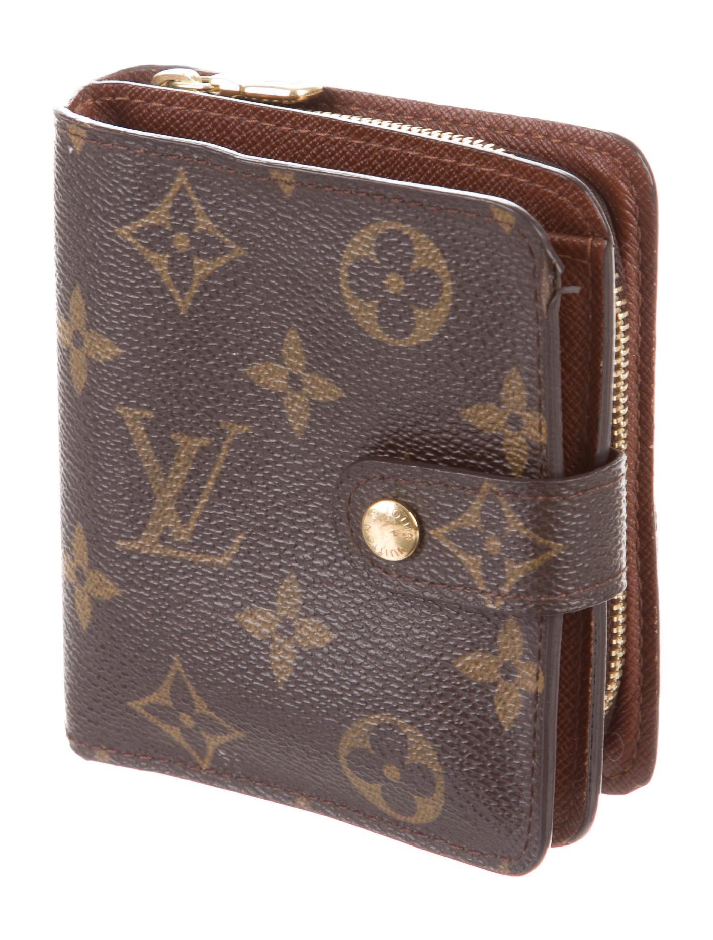 Louis Vuitton Monogram Compact Zippé Wallet