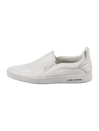 Louis Vuitton Embossed Slip-On Sneakers