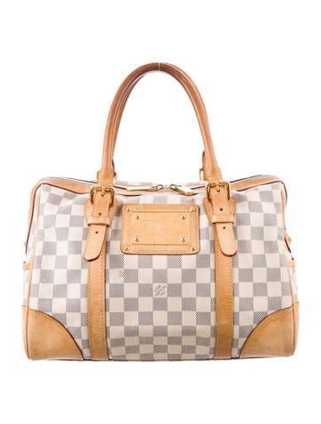 Louis Vuitton Damier Azur Berkeley Bag Handbags Lou160350 The Damier Azur Berkeley Bag