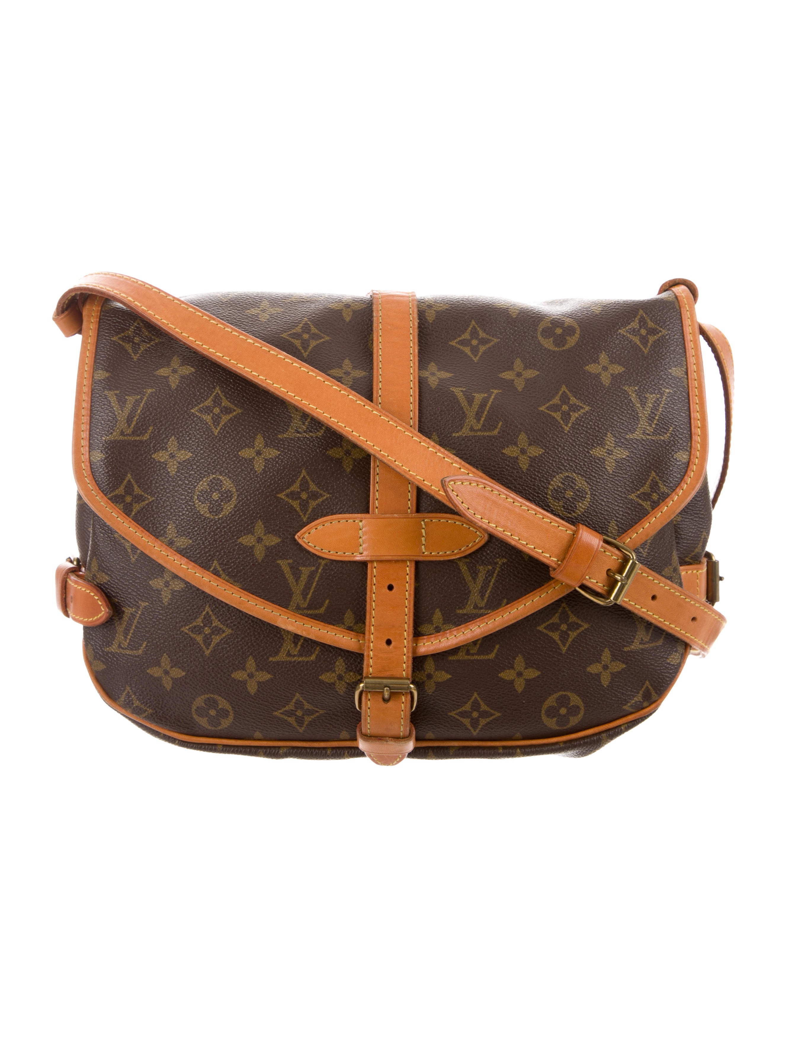 Louis Vuitton Monogram Saumur 25