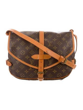 Louis Vuitton Monogram Saumur 25