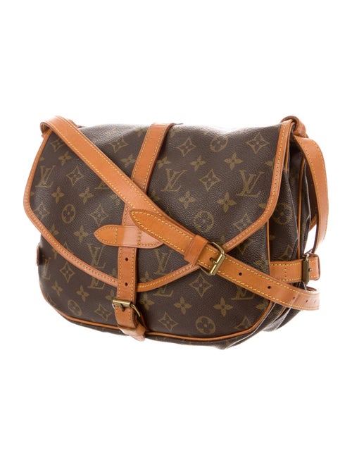 Louis Vuitton Monogram Saumur 25