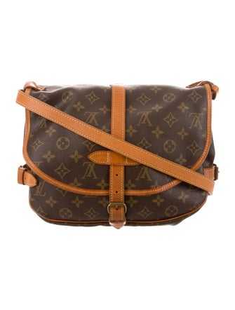 Louis Vuitton Monogram Saumur 25