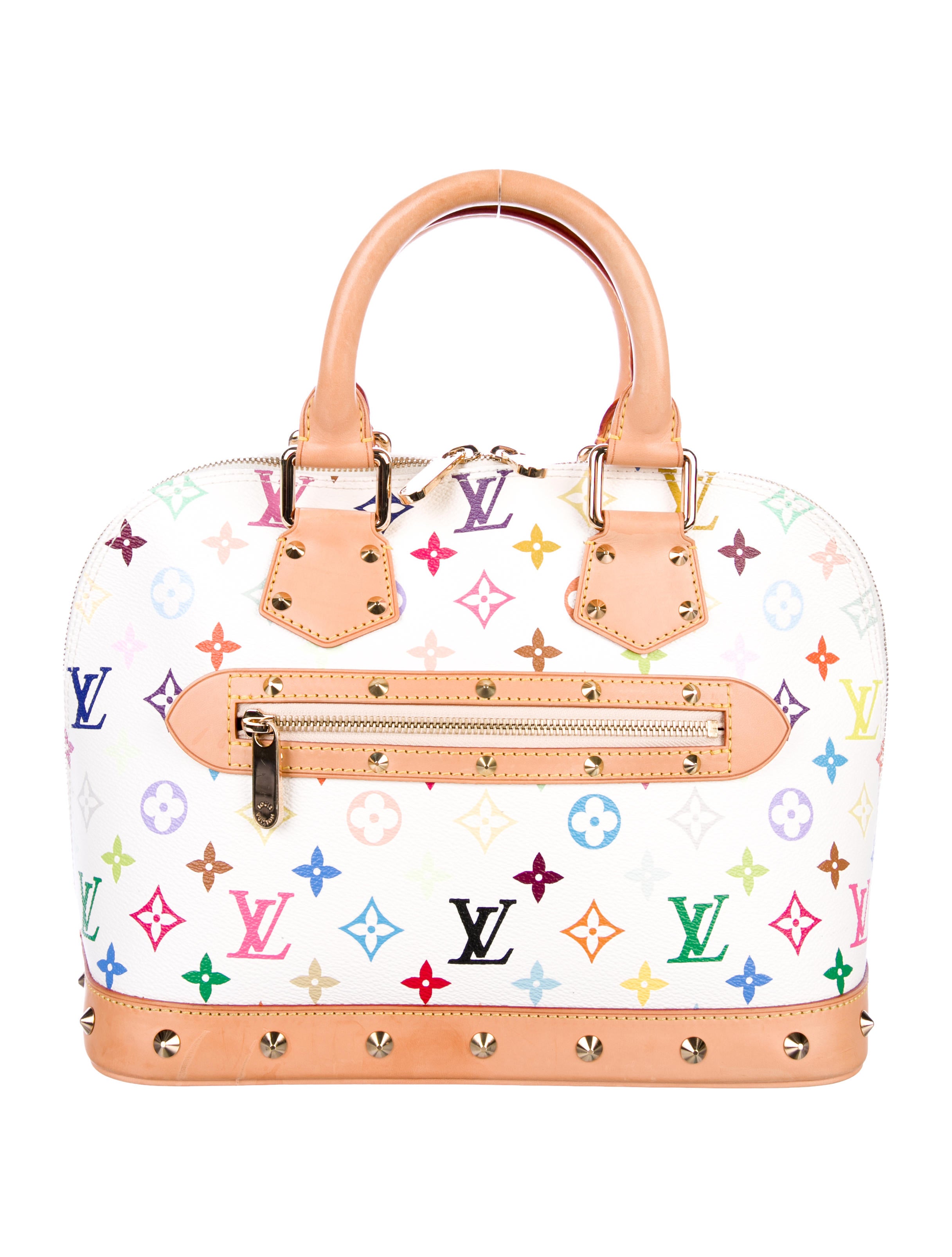 Louis Vuitton Multicolore Alma Mm Handbags Lou177273 The Realreal Women Handbags Louis Vuitton Multicolore Alma Mm