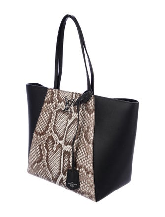 Louis Vuitton 2016 Python Lockme Cabas