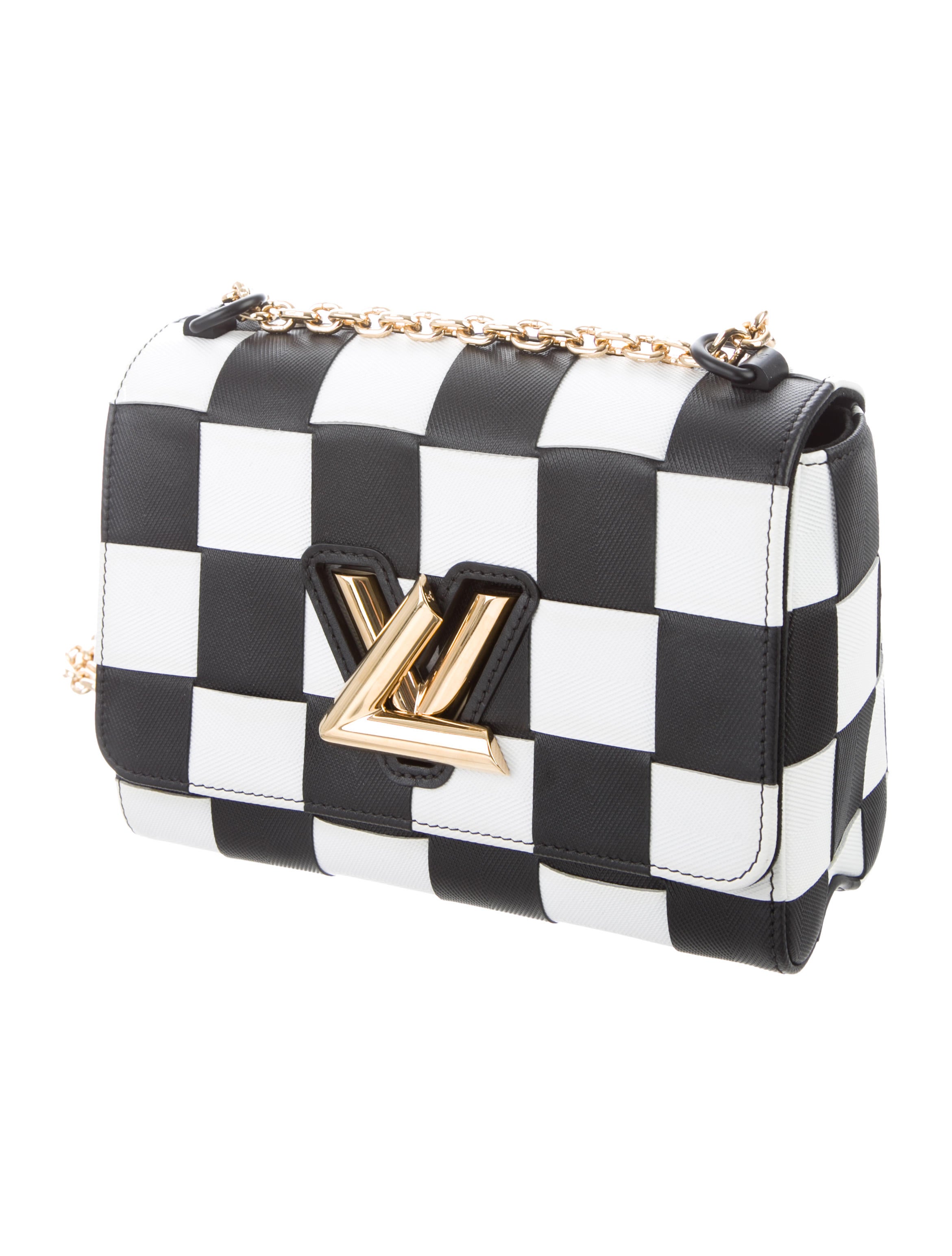 Louis Vuitton 2017 Epi Checkered Twist MM w/ Tags - Black Shoulder