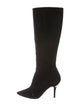 Louis Vuitton Suede Mid-Calf Boots