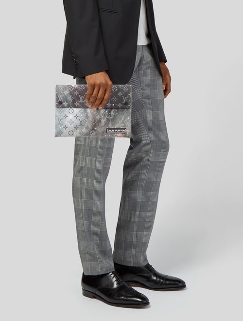 Louis Vuitton 2018 Monogram Galaxy Pochette Alpha Triple