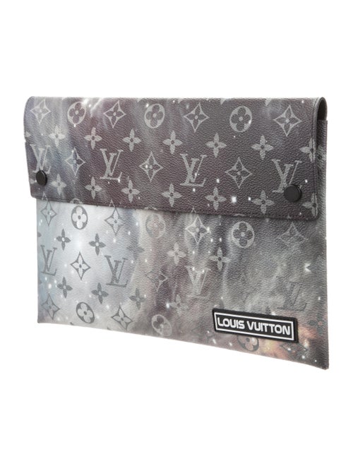 Louis Vuitton 2018 Monogram Galaxy Pochette Alpha Triple