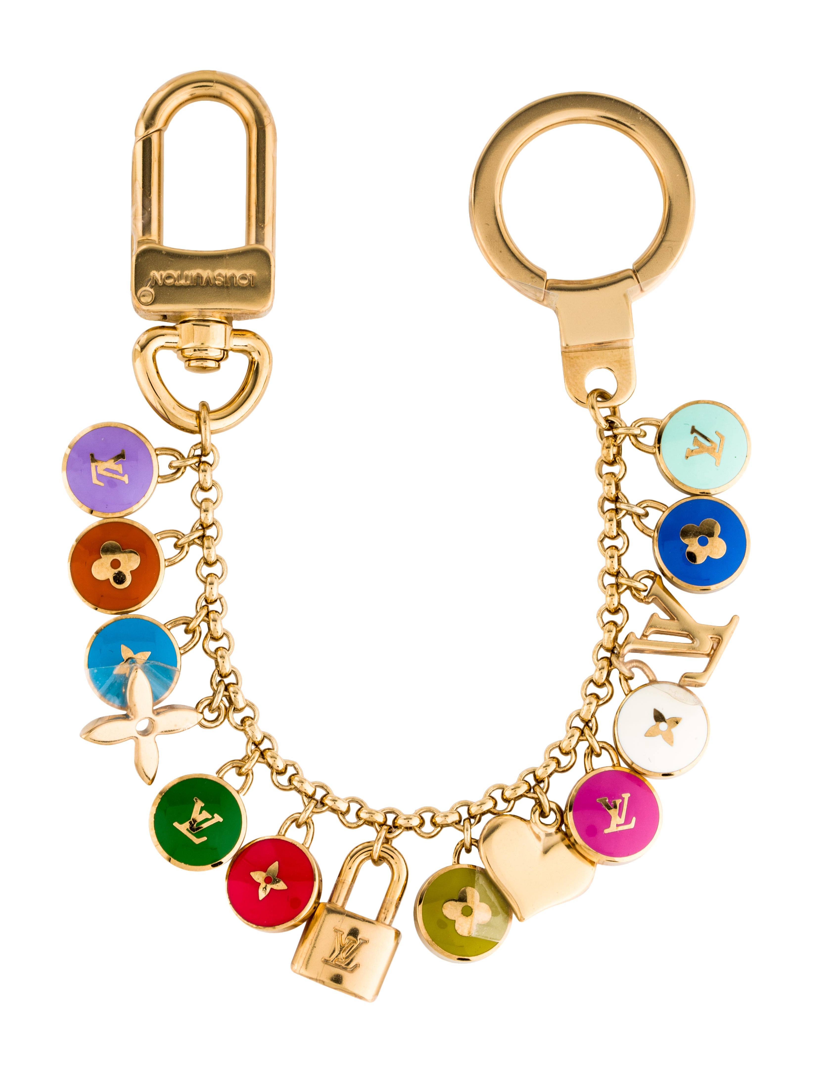Louis Vuitton Pastilles Key Chain Bag Charm